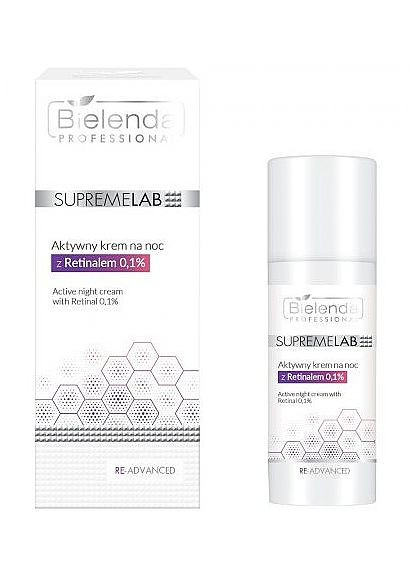 Активний нічний крем із ретинолом Supremelab Re-Advanced Active Night Cream With Retin?l 0.1% 50ml (1155442-132856) Bielenda (368740857)