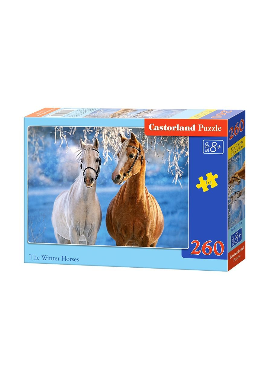 Пазл для дітей "Зимові коні" (B27378) Castorland (290841316)
