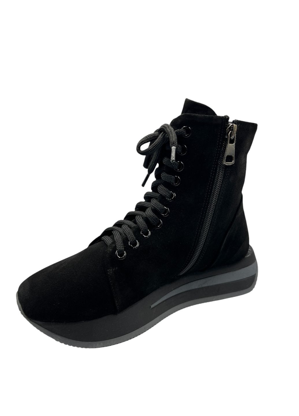 Черевики жіночі, демісезонні, верх натуральний замш, всередині байка Sherlock Soon (311504221)