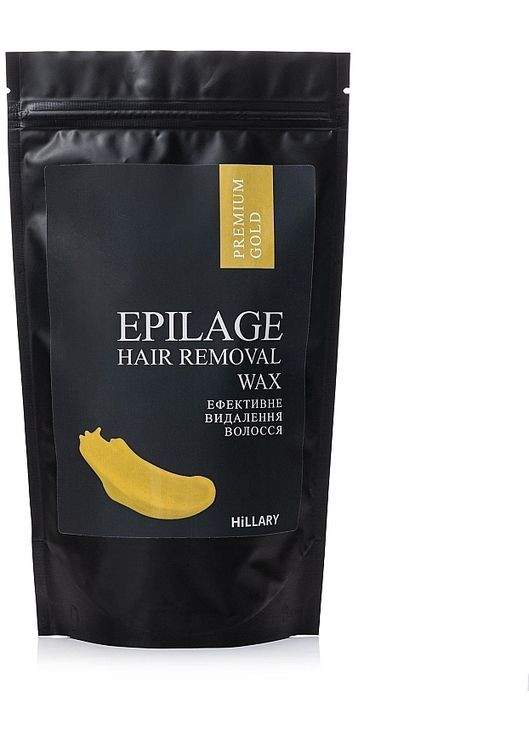 Гранулы для эпиляции Epilage Premium Gold 100g (974495-31023113) Hillary (365800357)