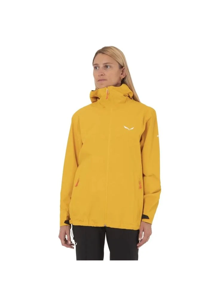Коричнева демісезонна куртка puez aqua 4 ptx 2.5l wms 28616 7180 - 46/40 (m508823) Salewa Puez Aqua 4 PTX 2.5L Wms 28616 7180 - 46/40 - кори