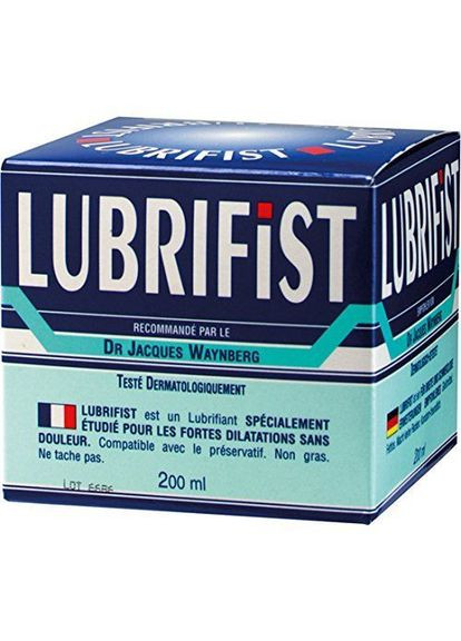 Гуcтая смазка для фистинга и анального секса LUBRIFIST (200 мл) на водной основе Lubrix (360967068)