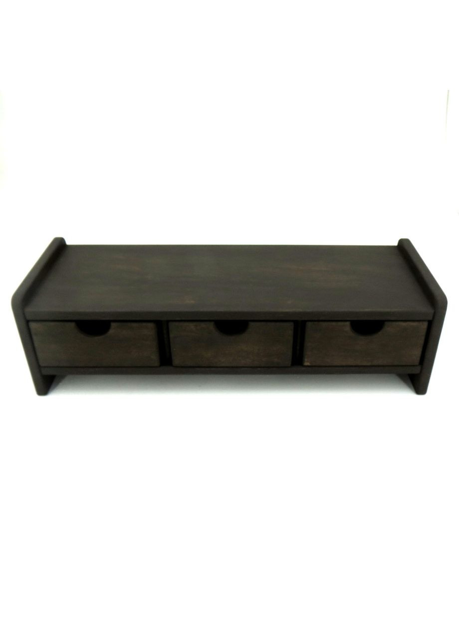 Підставка для монітора з дерева Юфрус 4 венге (ПДМ-402712) No Brand (328414713)