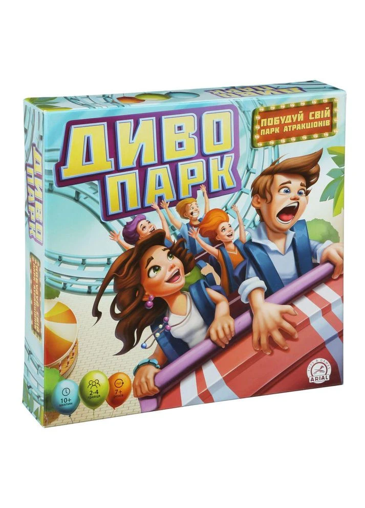 Настольная игра Чудо парк Разноцветный (SR-113-N-1019) Arial (401826402)