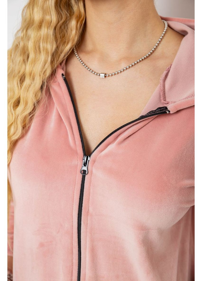 Халат женский велюровый на молнии Sport Line (361149104)