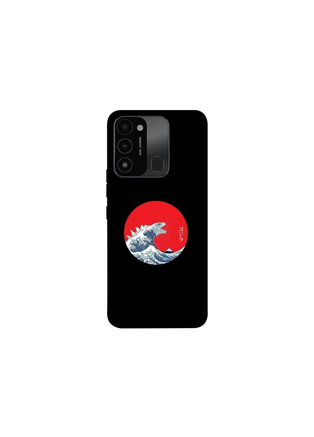 Чехол на TECNO Spark 8C Волны Японии Frontalka (384643390)