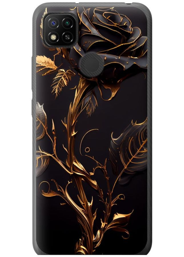 Силиконовый чехол 'Роза 3' для Endorphone Xiaomi Redmi 9C (267500246)