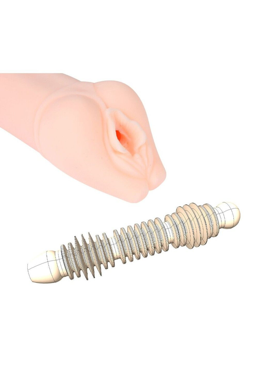 Мастурбатор-вагіна Jina Kokos (348517802)