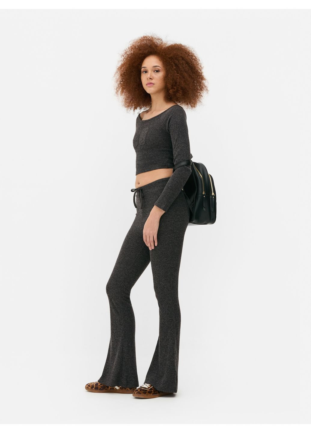 Штаны демисезон,темно-серый меланж, Primark (369624309)