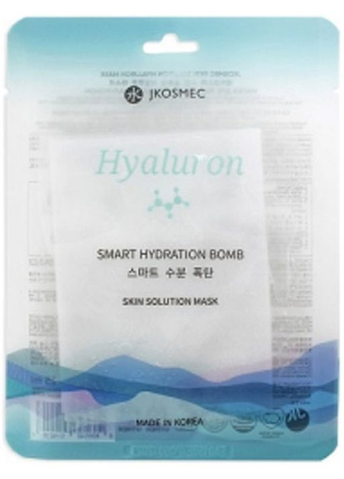 Тканинна маска для обличчя, з гіалуроном Skin Solution Hyaluron Mask 25ml (2-895300) Jkosmec (369789996)