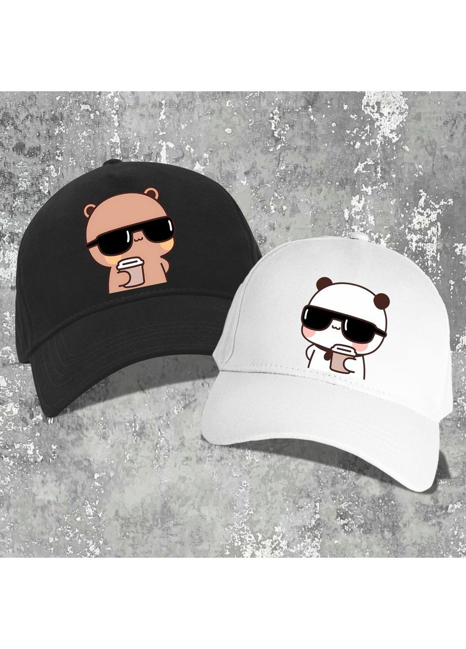 Парные бейсболки с принтом - Мишки! Hand Made (361264536)