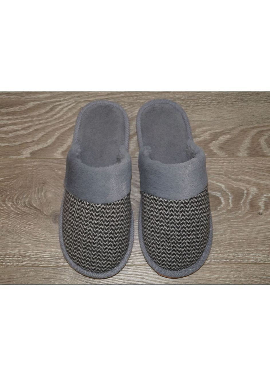 Тапочки підліткові кімнатні / домашні сірі No Brand Sollaza (372563333)