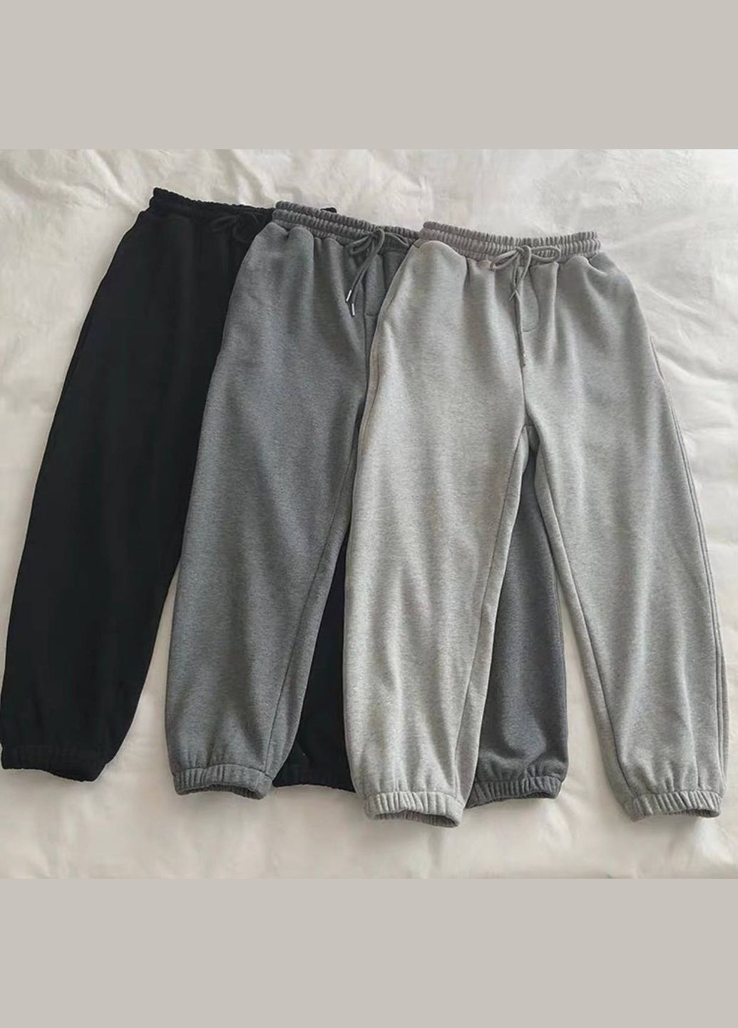 Базовые джогеры на флисе No Brand (315049361)