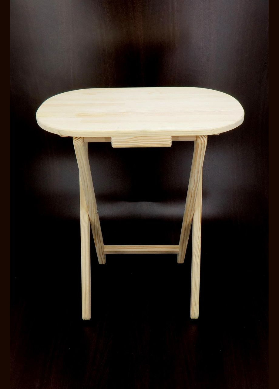 Столик розкладний з дерева Денмарк бланже (СУН-001301) No Brand (328960505)