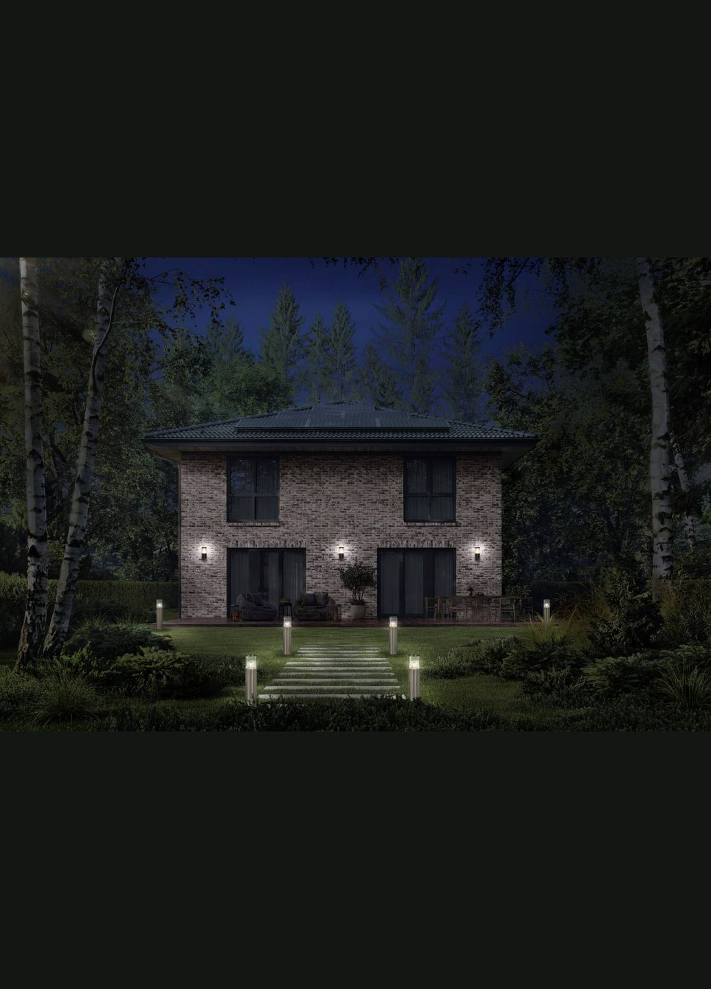 Светильник E27 фасадный IP44 ENDURA CLASSIC EBRO WALL черный Ledvance (315503426)