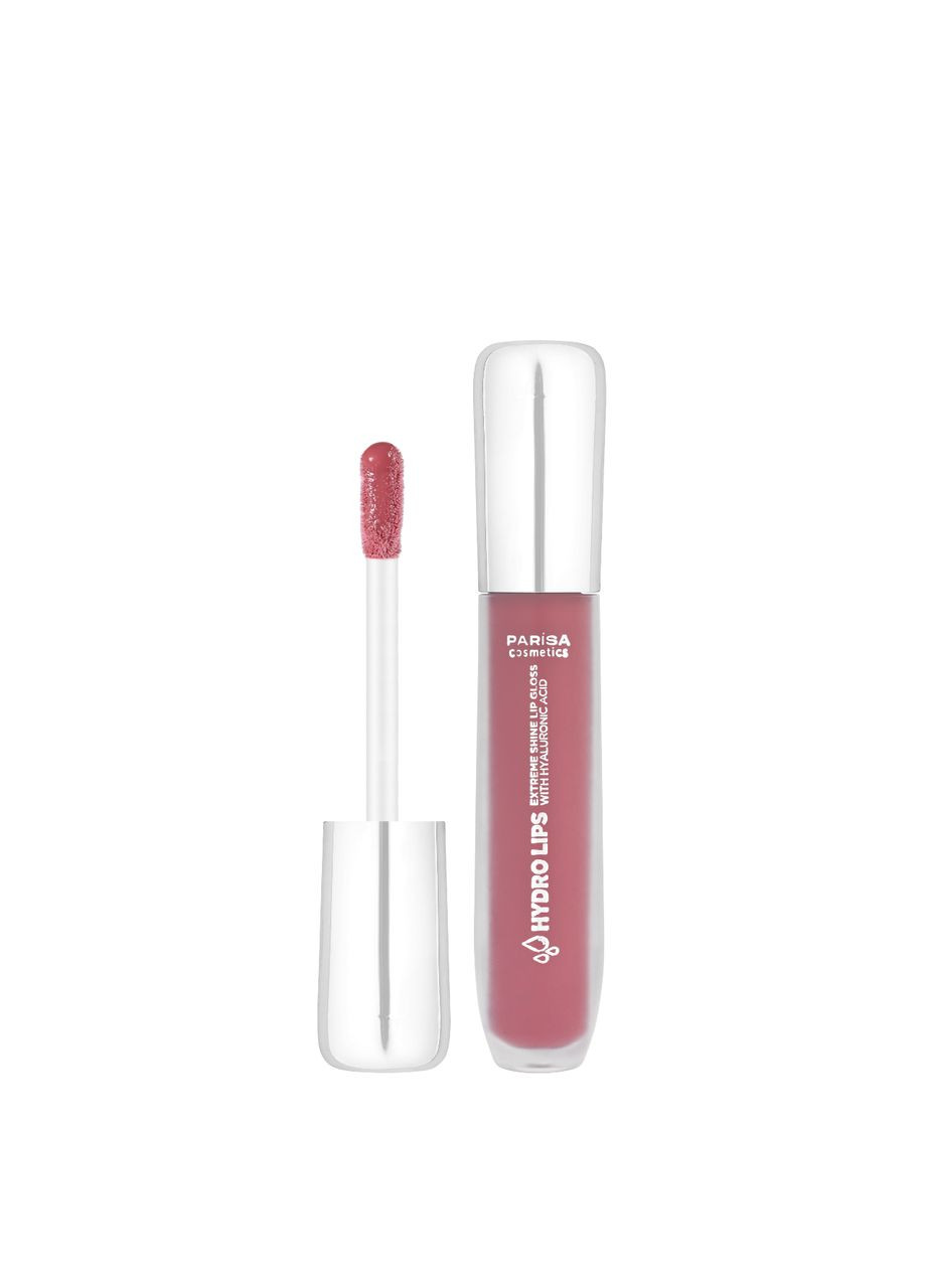 Зволожуючий блиск для губ Hydro Shine Lip Gloss (PHL-06), 06 Sher raspberry Коричневий Parisa Cosmetics (325268879)
