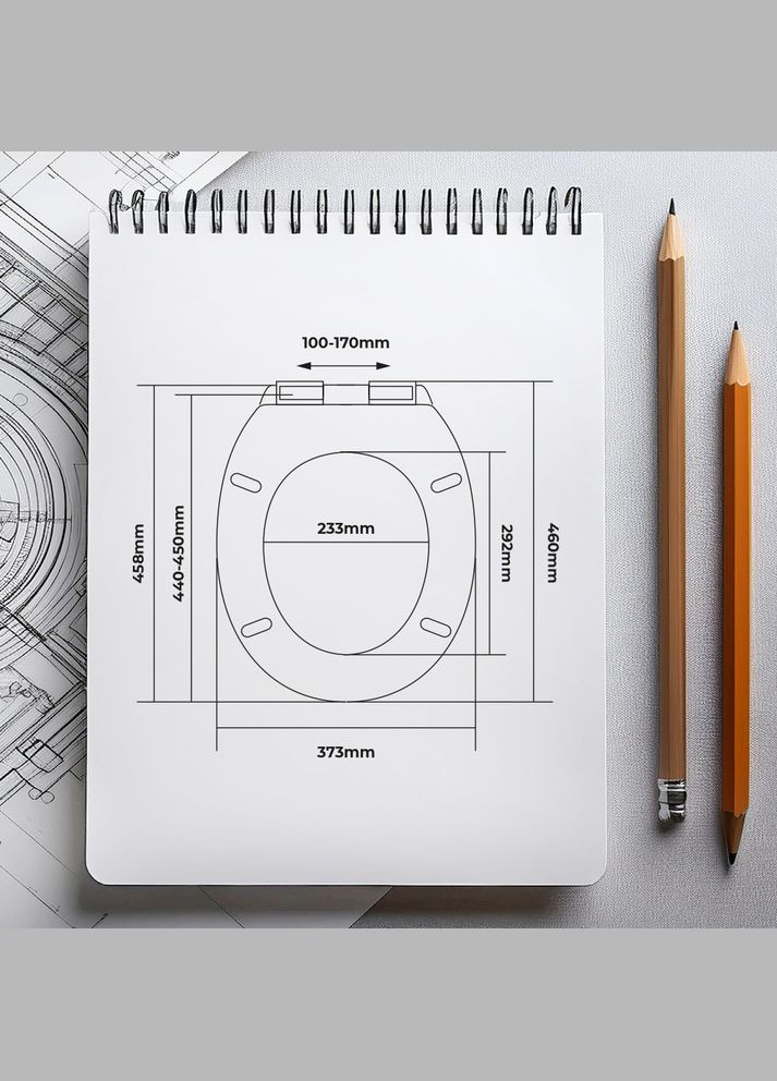 Крышка для унитаза Palmera, AWD02181998 AWD Interior (329890626)