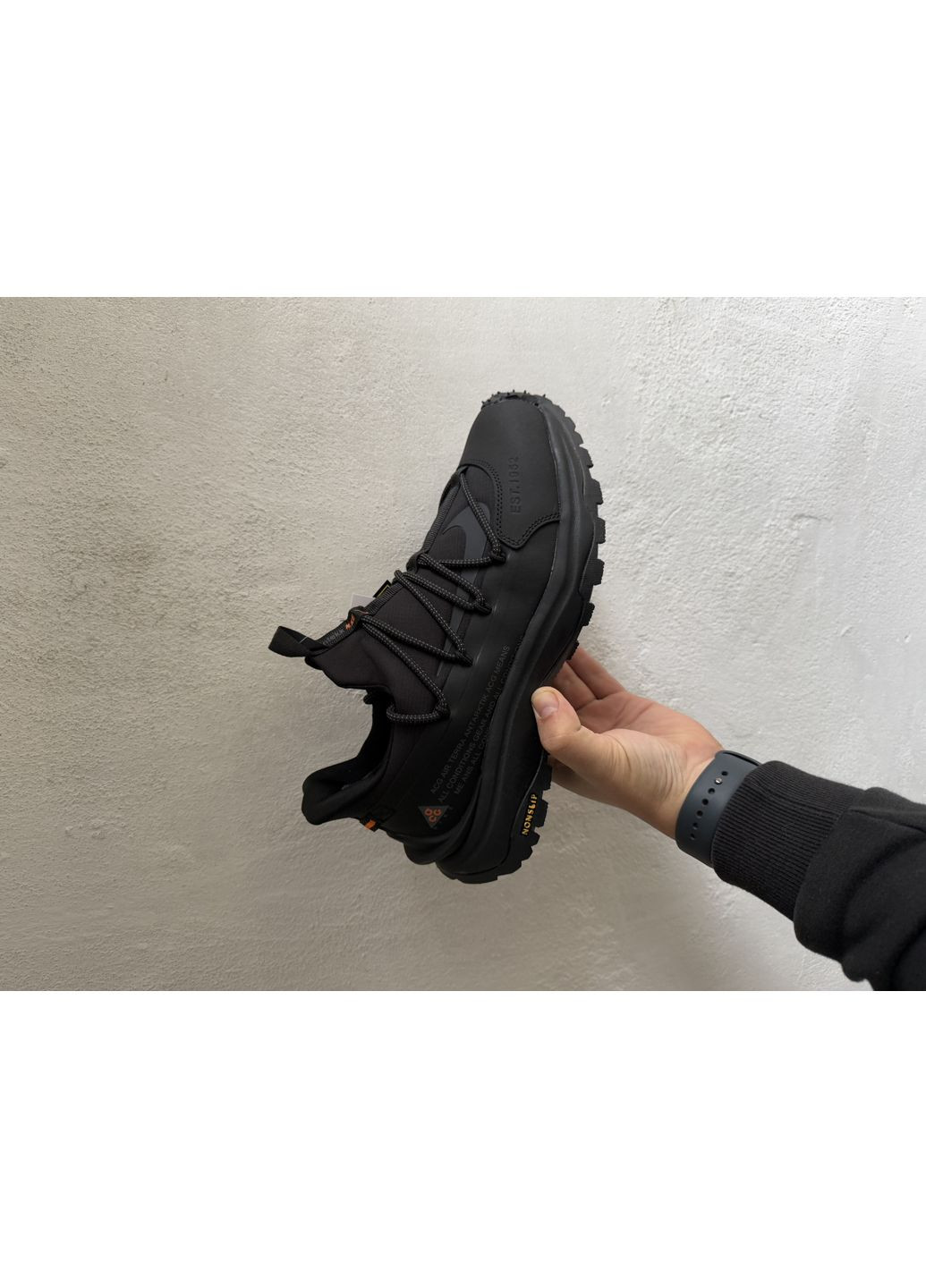 КРОССОВКИ ЖЕНСКИЕ NIKE AIR TERRA ANTARKTIK BLACK GREY GORE-TEX НАЙК АСГ ТЕРРА АНТАРКТИК No Brand серые демисезоны (367171316)
