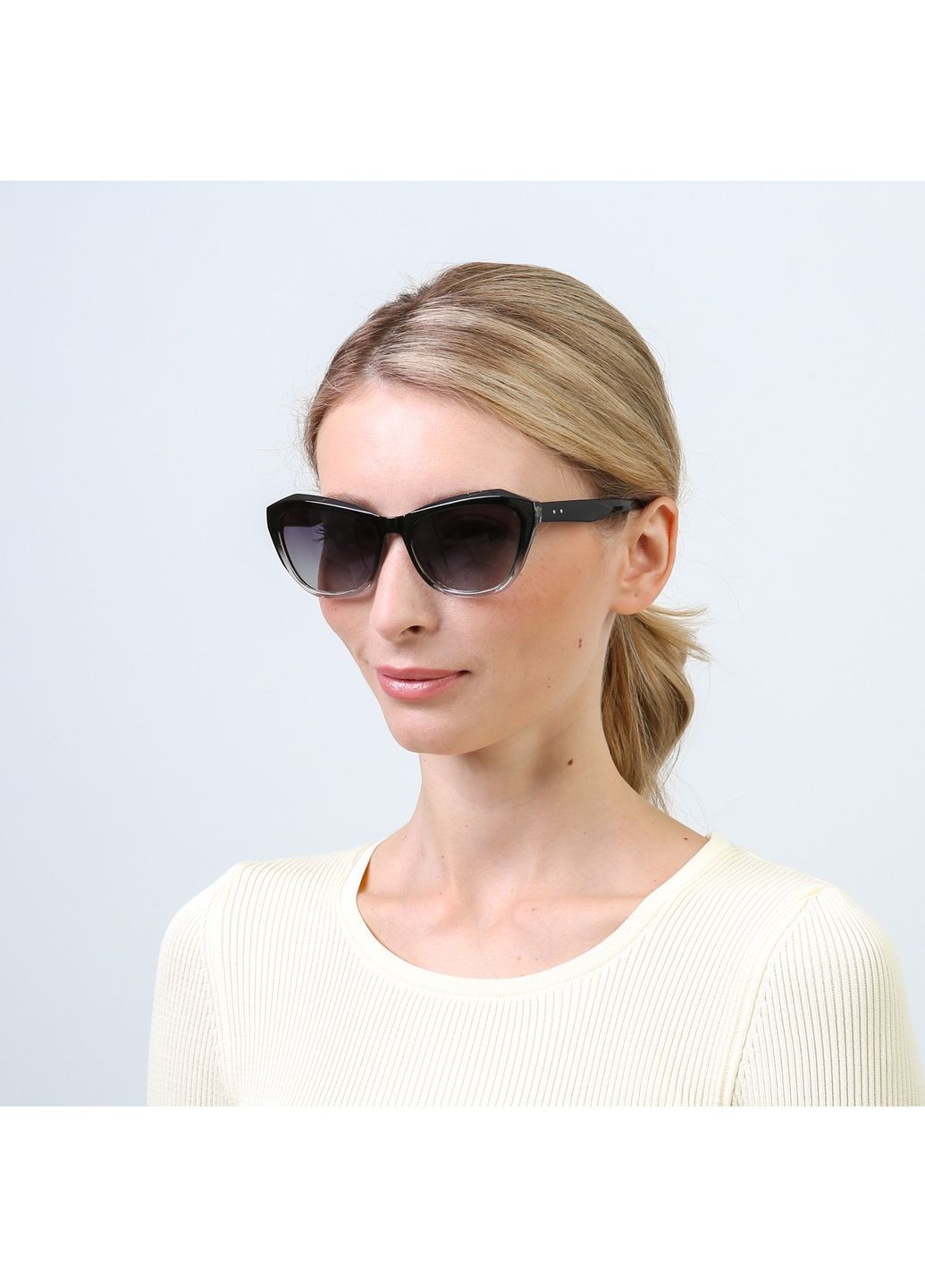 Сонцезахисні окуляри з поляризацією Класика жіночі LuckyLOOK 865-907 (345566624)