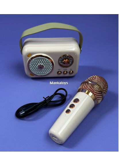 Караоке, блузка колонка с микрофоном, на аккумуляторе, C 73465 Bluetooth, DC kids (351853827)