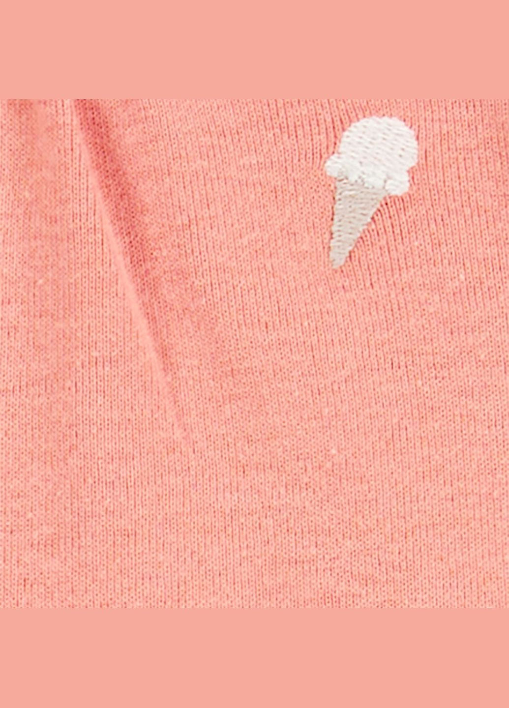 Розовый демисезонный комплект 2в1 боди лосины для девочки 61-69 см (1q430910_) Carter's