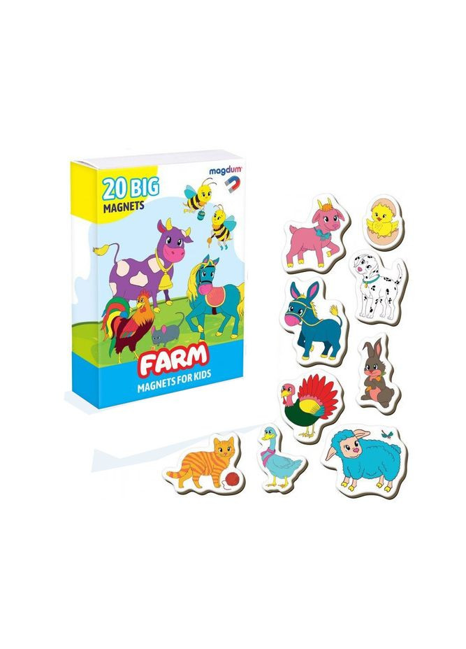 Набір магнітів "Farm" ML4031-32 EN MAGDUM (316273974)