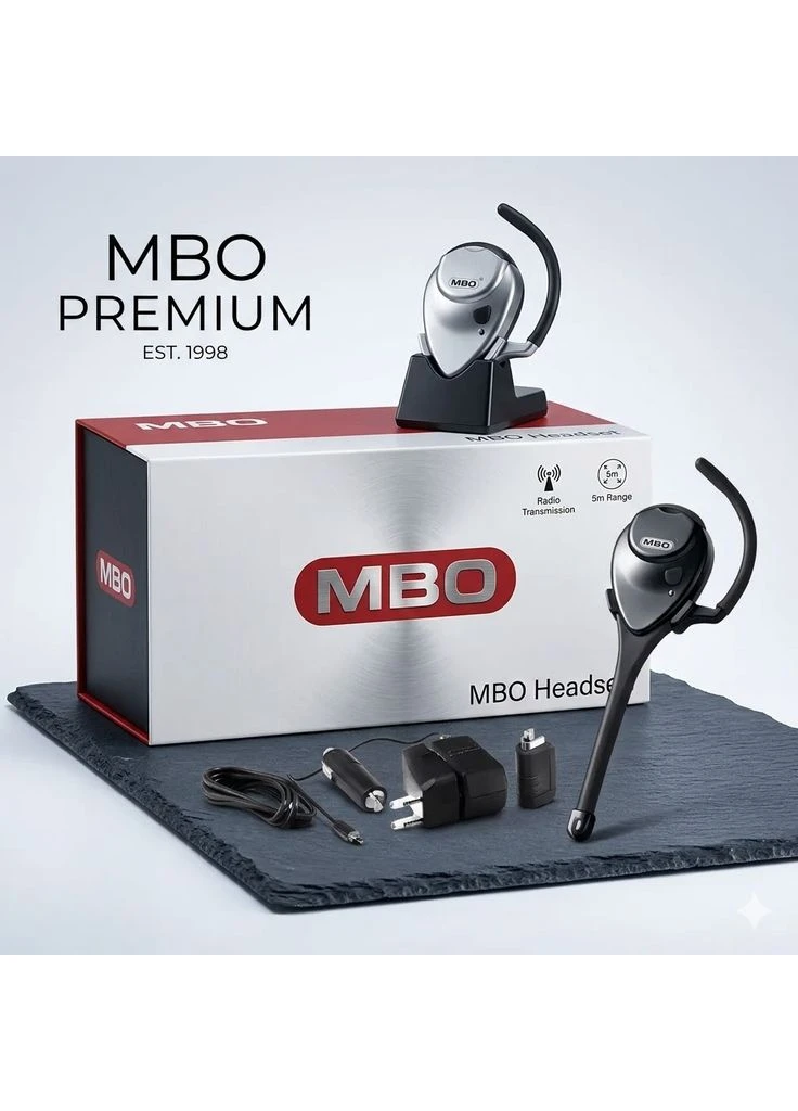 Беспроводная радио-гарнитура Свобода рук за рулем и в офисе MBO (380989838)