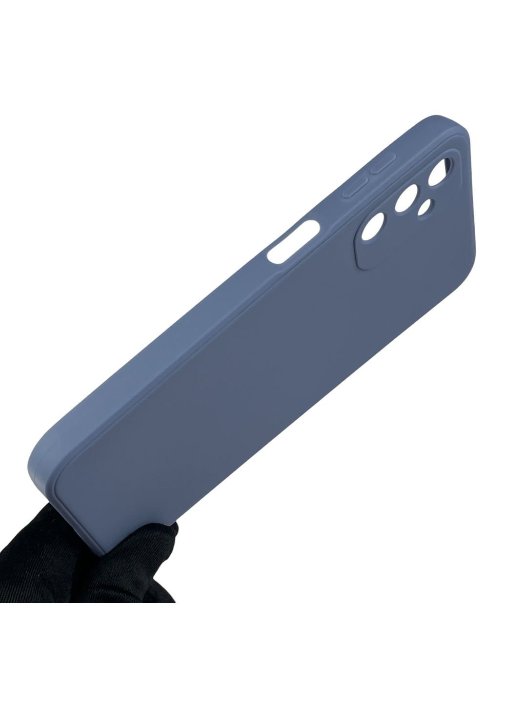 Чохол для Galaxy A14 4G з квадратними гранями із захистом камери на самсунг а14 блакитний Samsung (366021070)