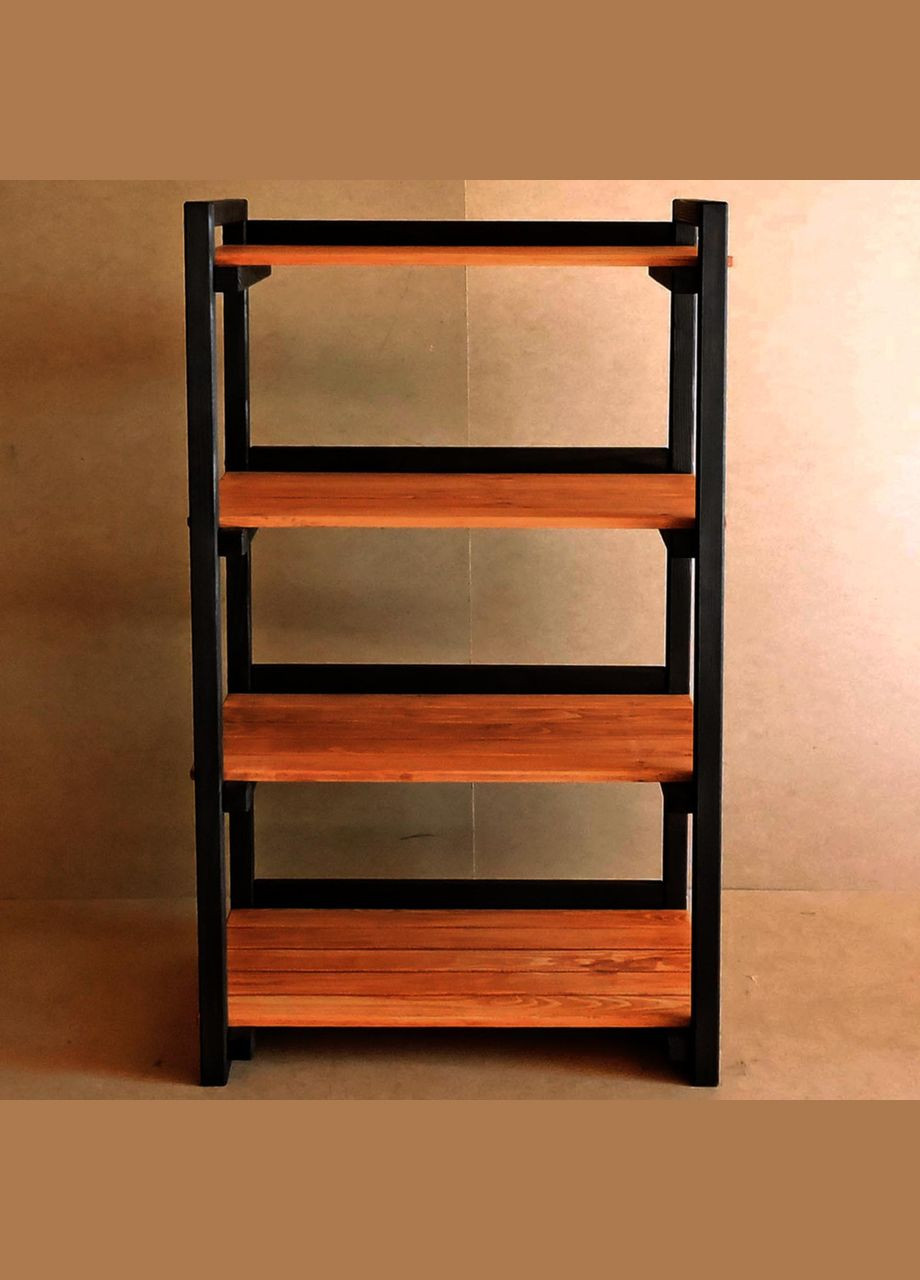 Стелаж кухонний з дерева Фанбім 4 венге-охра (СТА-41131204) No Brand (327865584)