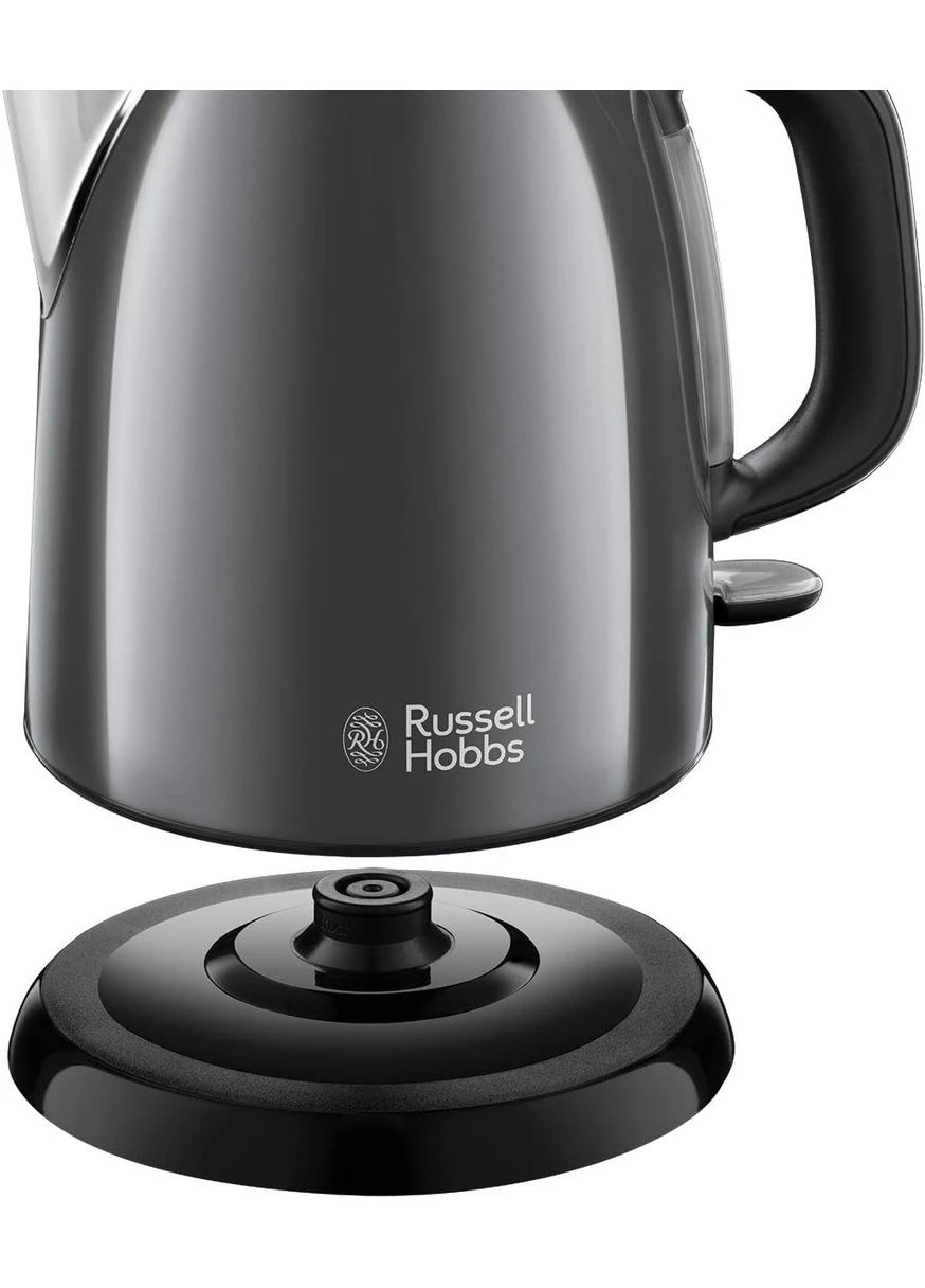 Електрочайник Colours Plus Mini, 1л, метал, Russell Hobbs (373001310)
