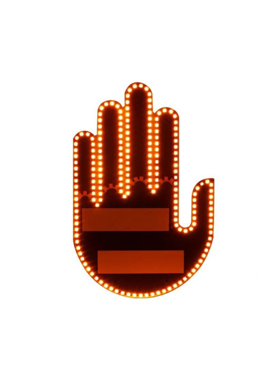 Світлодіодна LED рука на заднє скло автомобіля з Type-C No Brand (306559256)