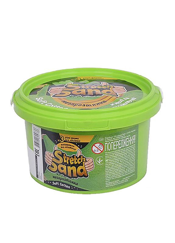Набор креативного творчества "Stretch Sand" STS-02-01U 400 гр Зеленый Danko Toys (301790112)