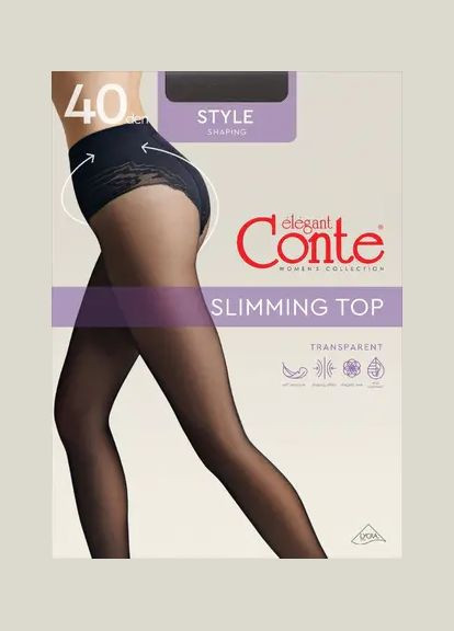 Колготки жін. CE STYLE 40 (EU), р.2, Bronz Conte (331871513)