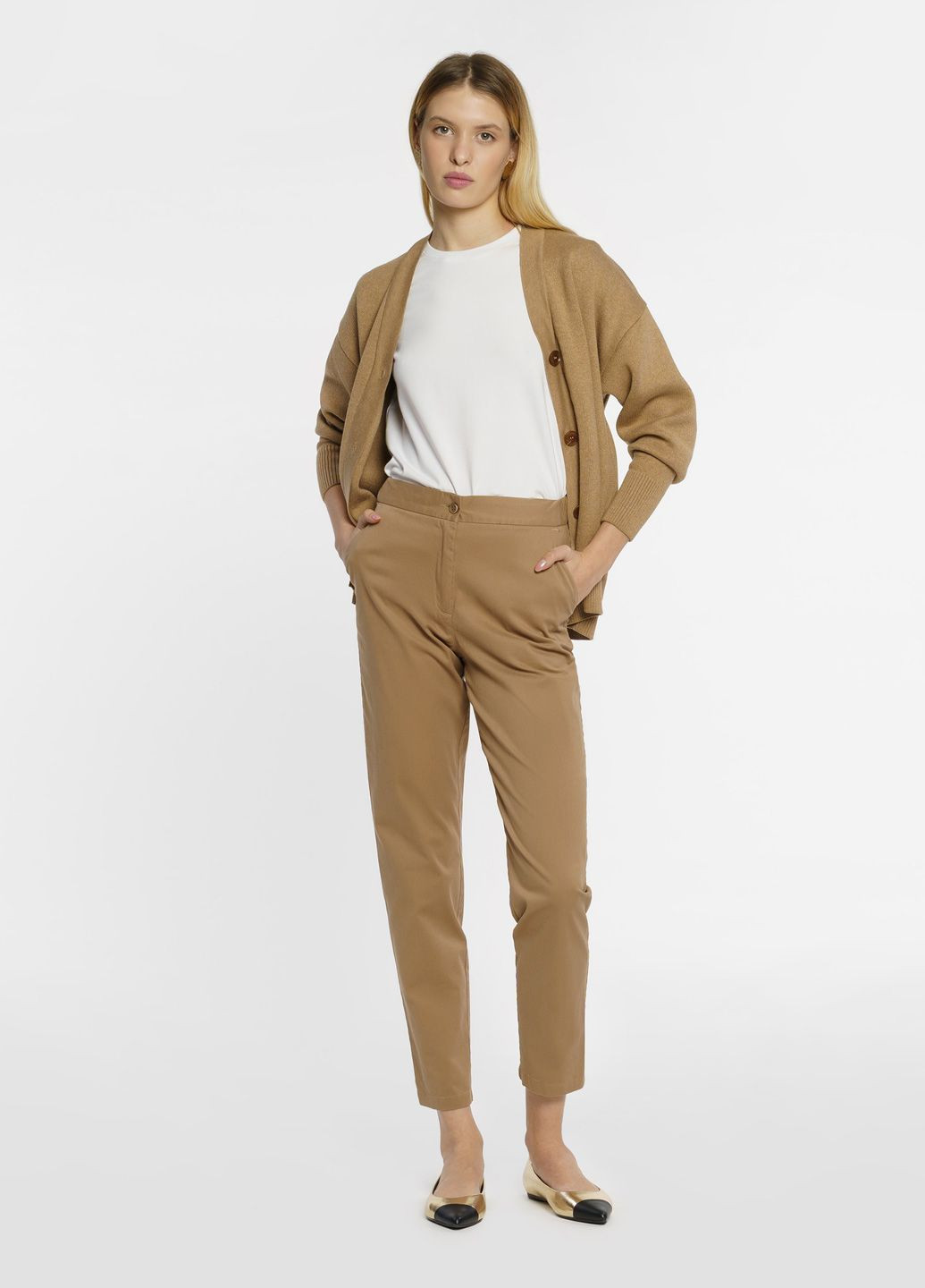 Брюки женские бежевые Arber Polina 2 (293996447)