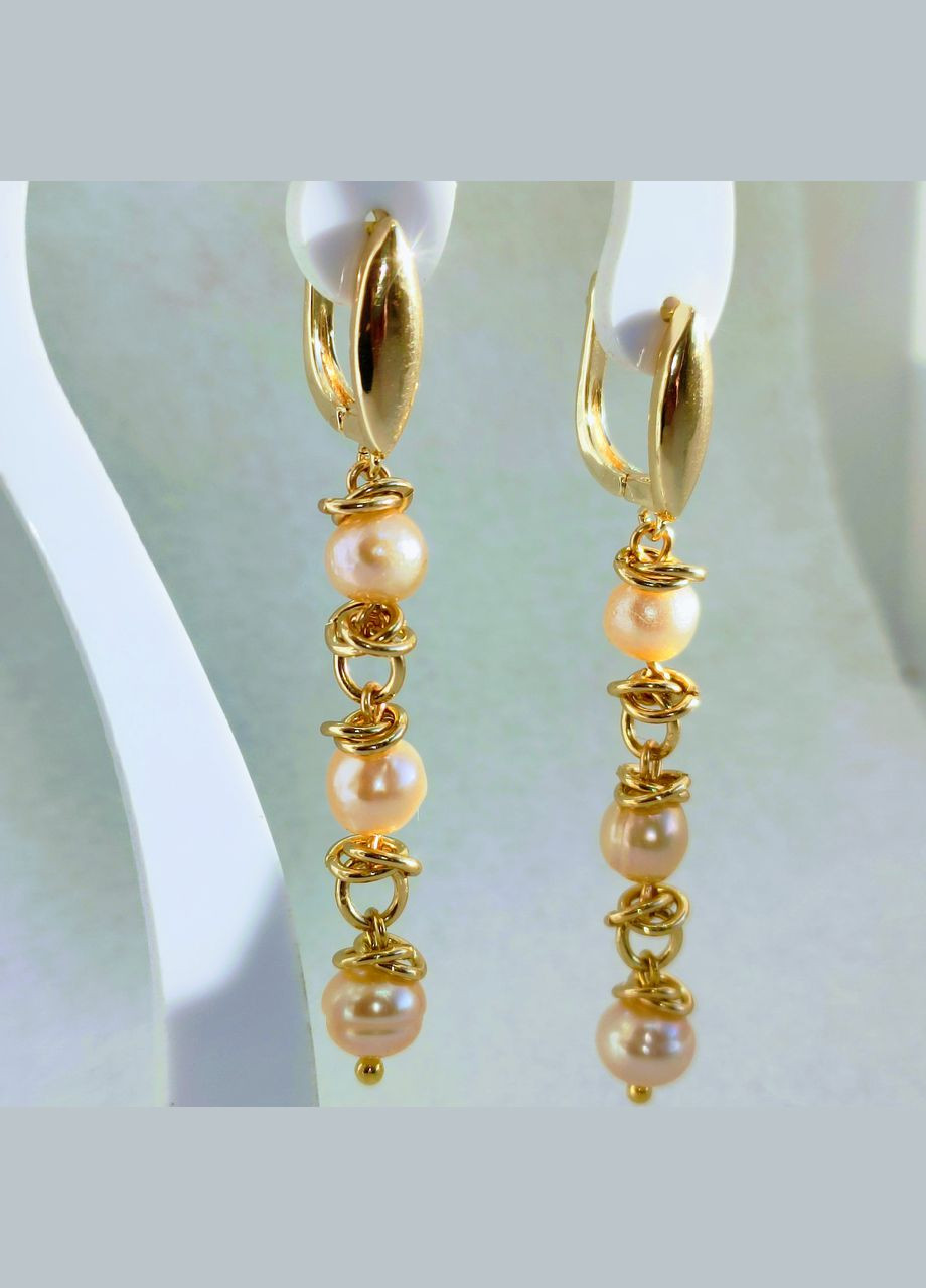 Сережки 3111 з прісноводними перлами MINOV (311600058)