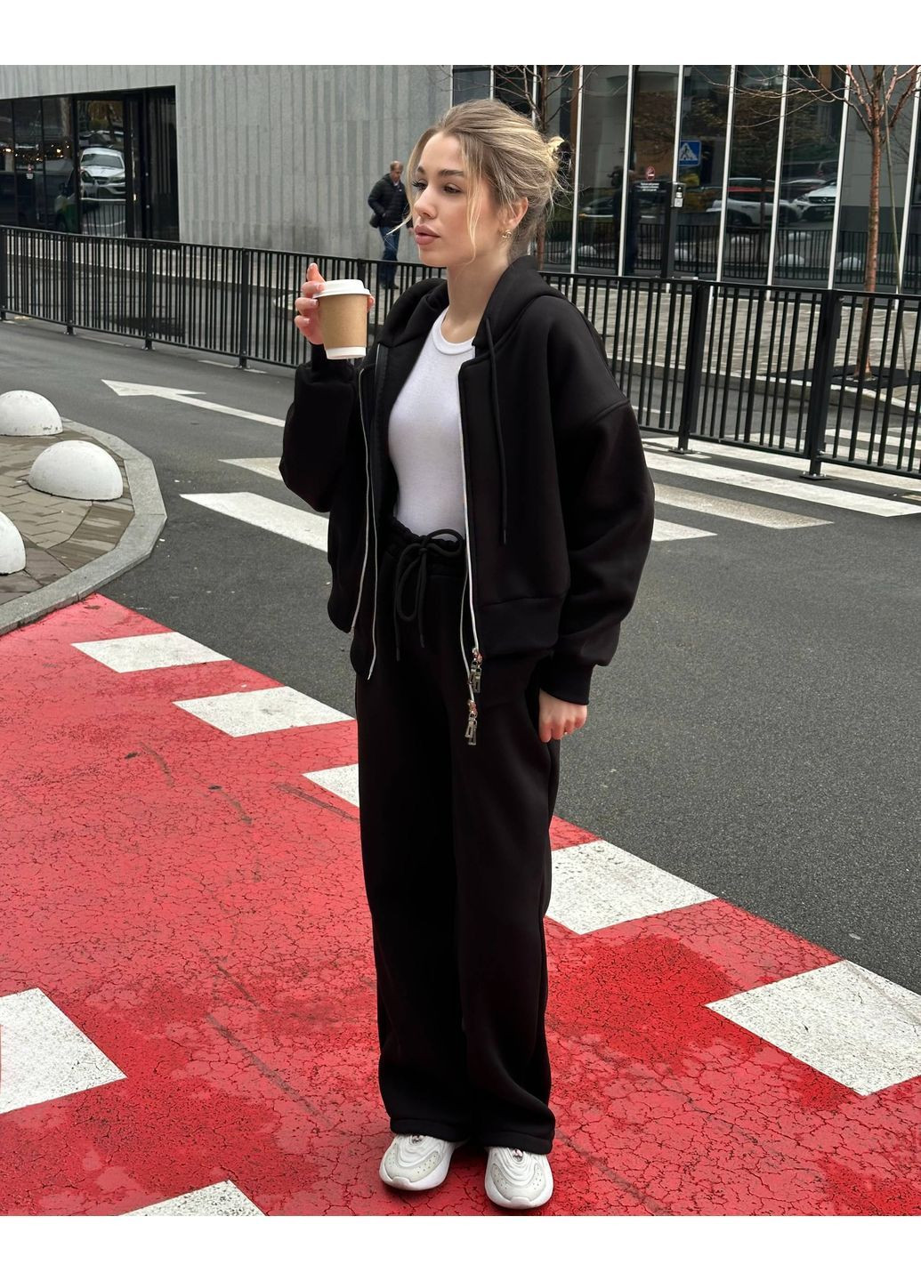 Костюм жіночий на подвійній блискавці No Brand (372418664)