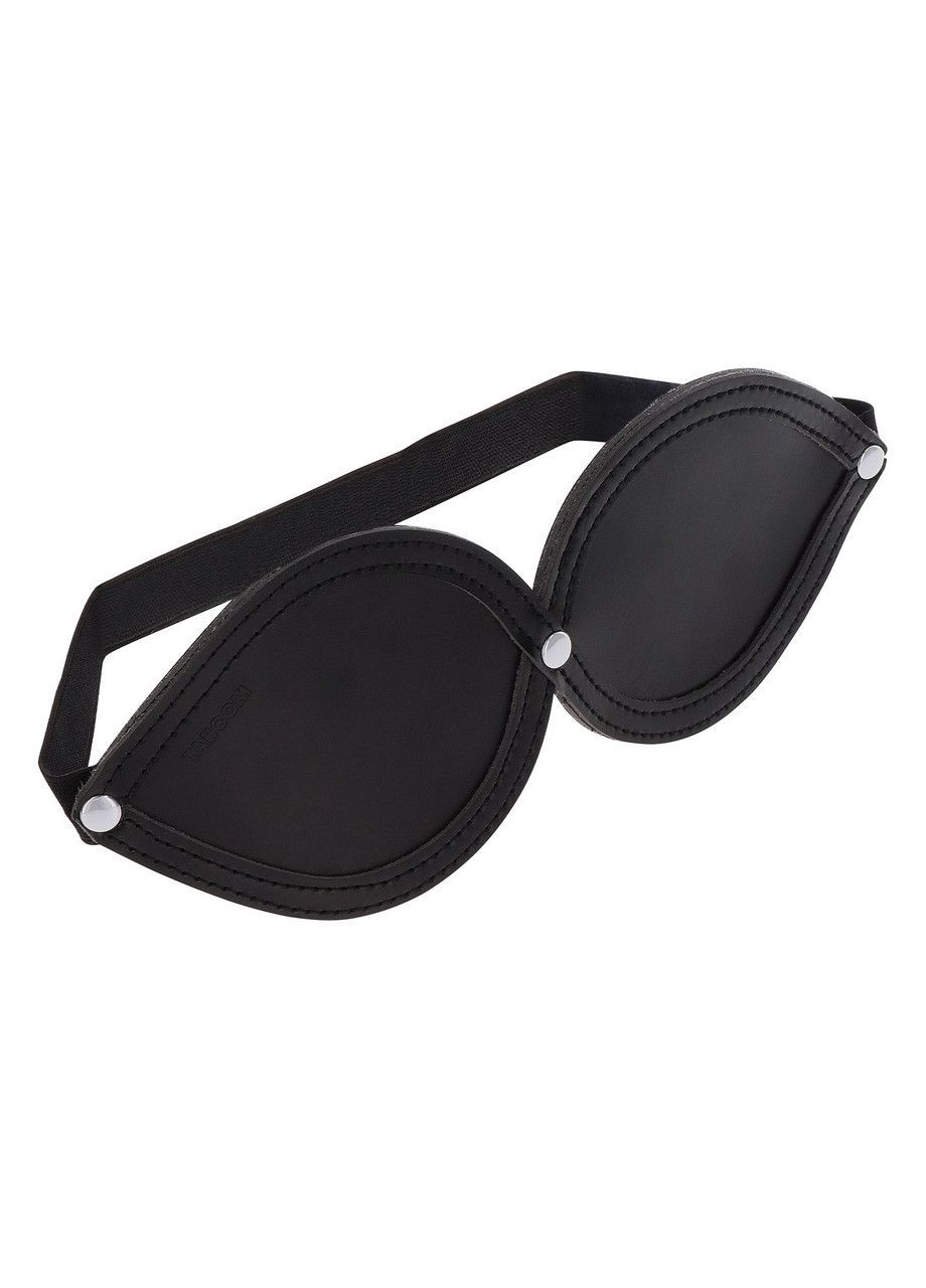 Маска на глаза Taboom, веганская кожа, черная Infinity (303892975)