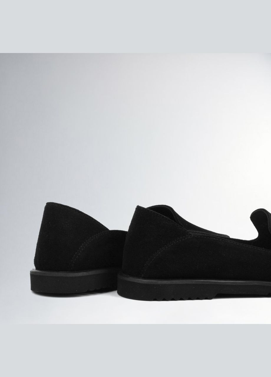 Жіночі анатомічні балетки жіночі, босоноге взуття Faber | чорні натуральна замша (322331231)