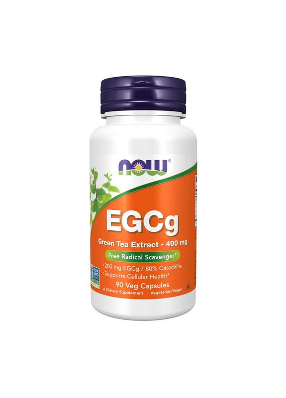 EGCg Green Tea Extract 400 mg (90 veg caps) Now (371893718)