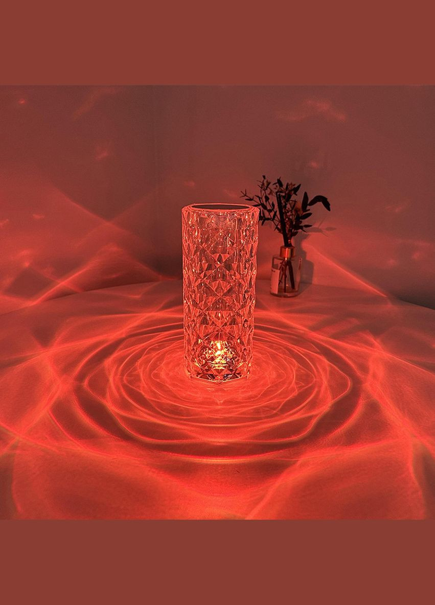 Світильник-нічник з проекцією та пультом ДК, різні кольори No Brand (322289511)