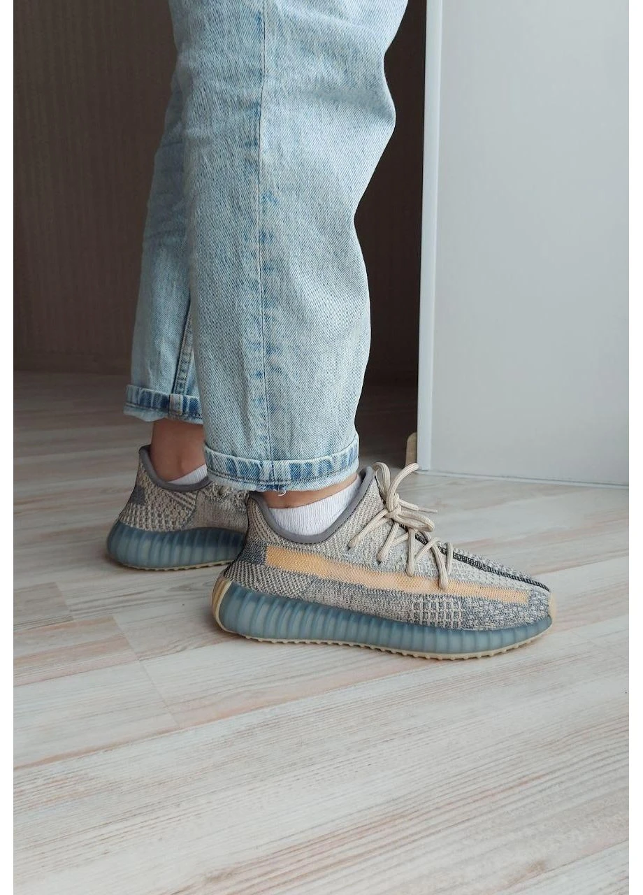 Цветные демисезонные кроссовки мужские adidas yeezy boost 350 v2 israfil 1 адидас изи буст No Brand