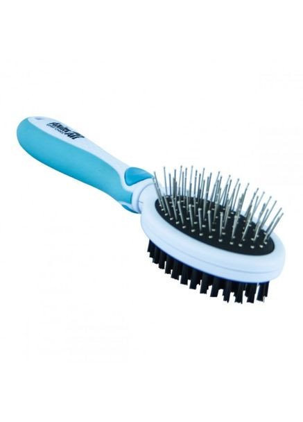 Гребінець-щітка 2 в 1 Грум MG9707-L зелена AnimAll (278309091)