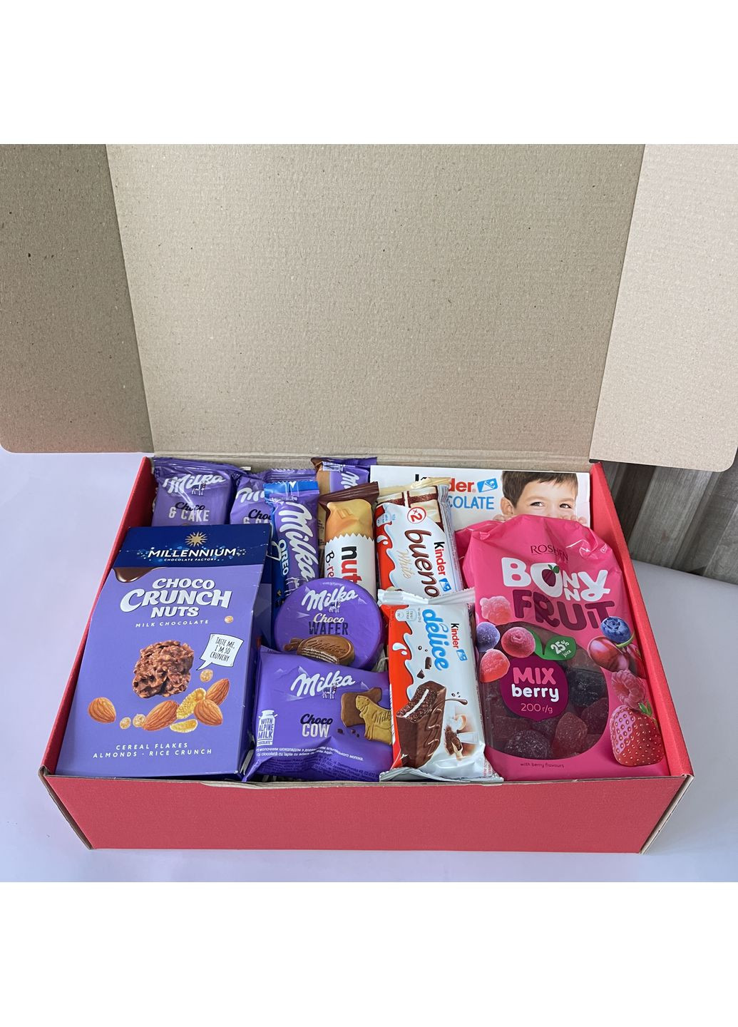 Жіночий подарунковий бокс з солодощями на подарунок No Brand (354820412)