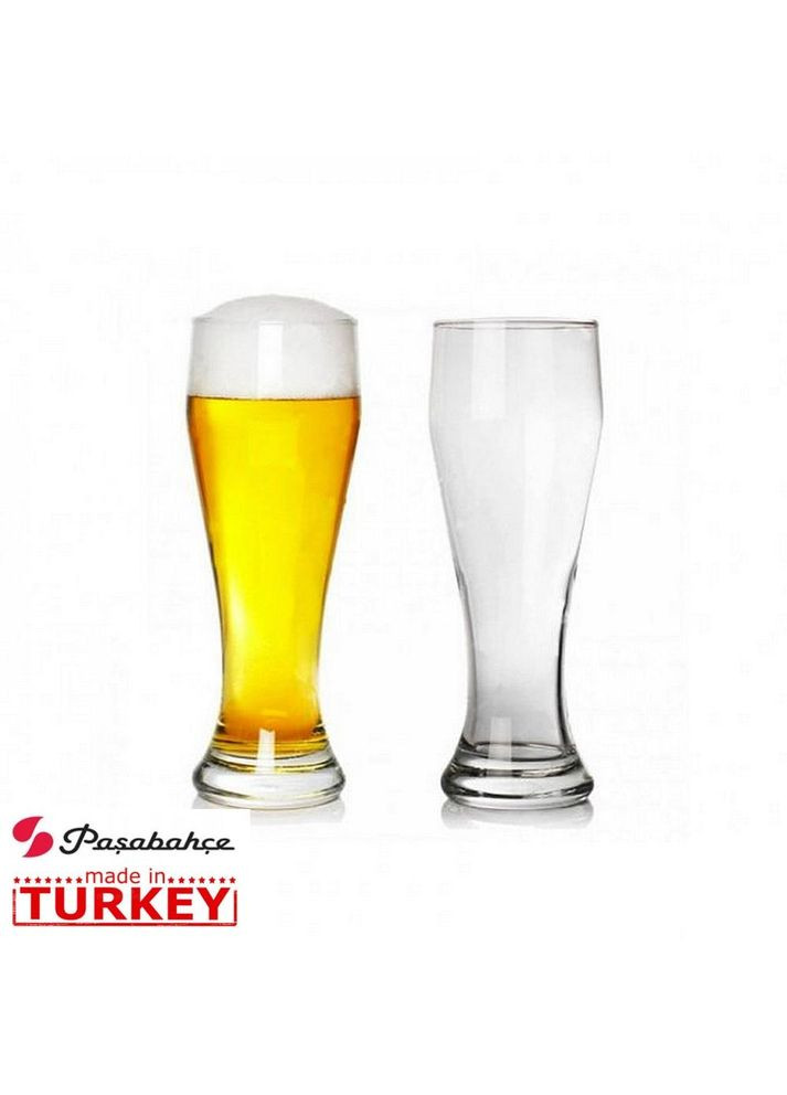 Склянка 2 шт Weizenbeer для пива 520 мл 42126 Pasabahce (291874633)