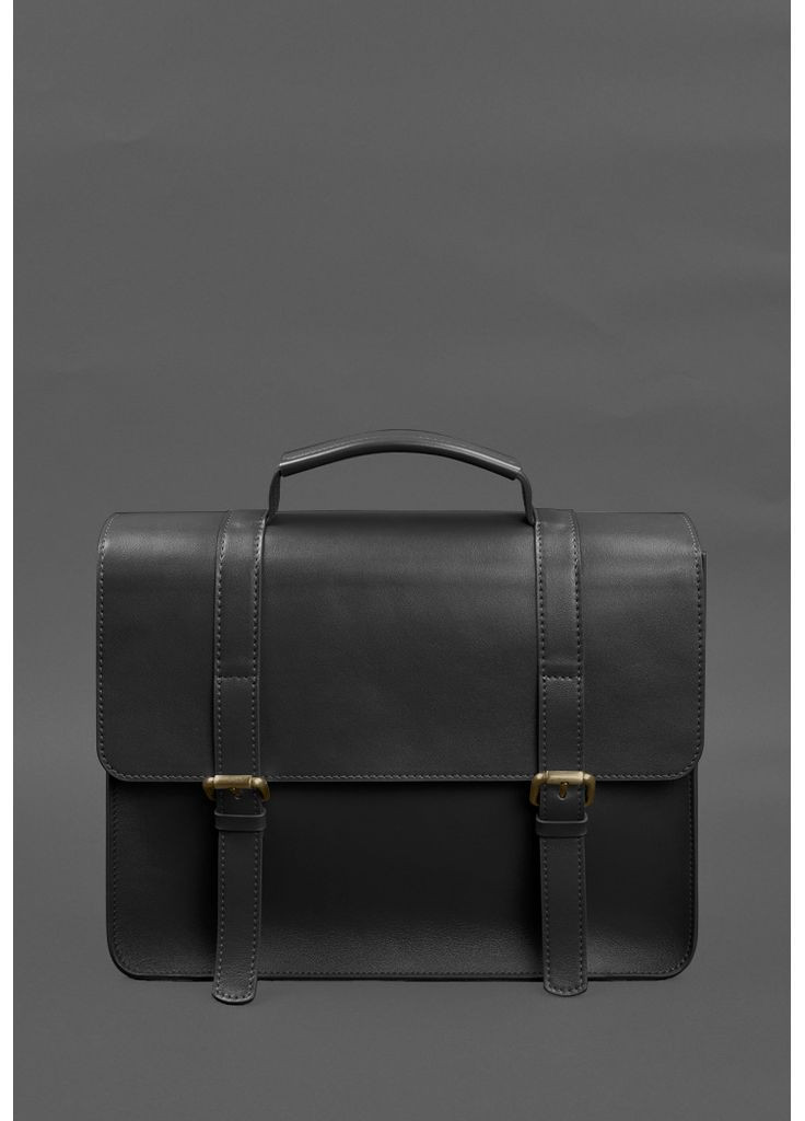 Кожаная сумка-портфель Porte черный BlankNote (348359234)
