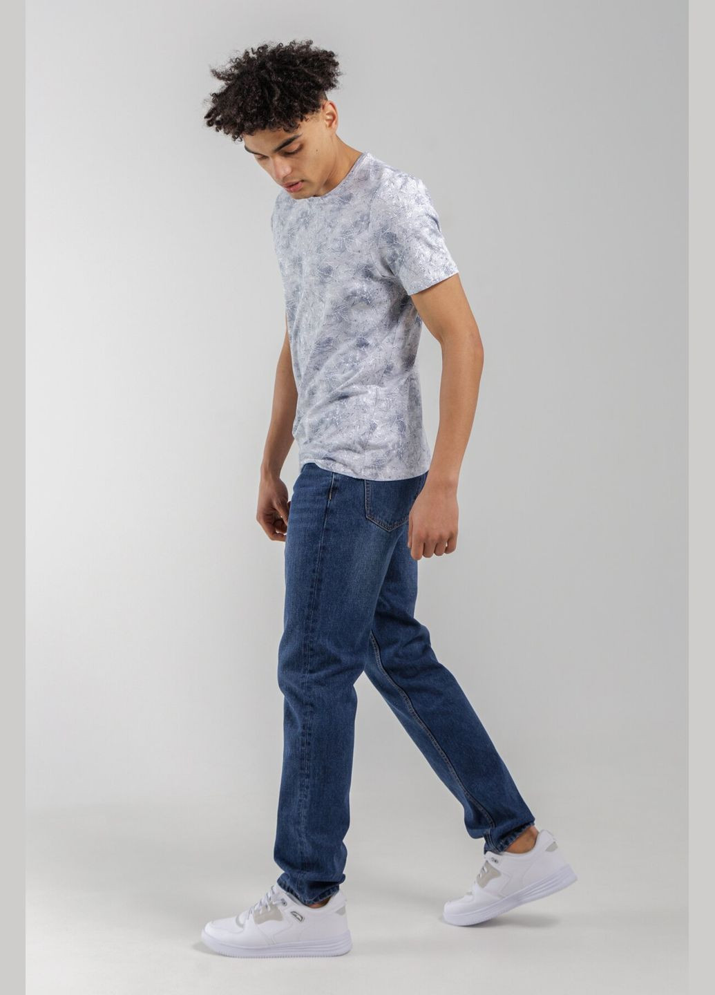 Темно-синие демисезонные джинсы мужские dm-1 темно-синий shop (2000990274014) Regular Fit Ren Tomogo