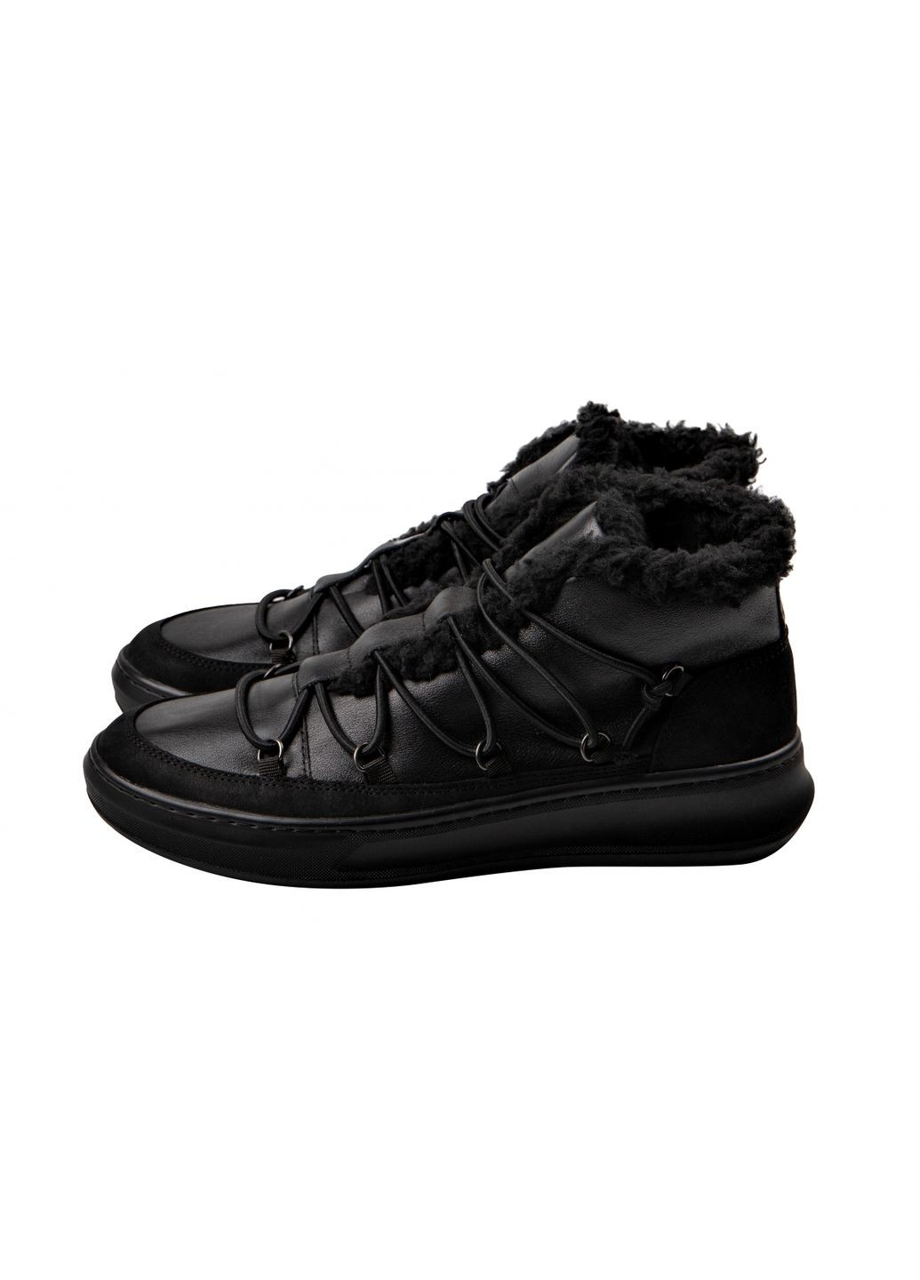 Черные зимние черевики 259-03 Леомода