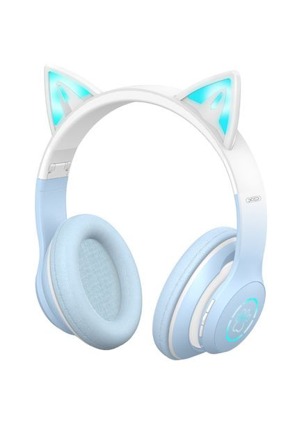 Навушники bluetooth BE38 Cats Ear Colourful Lights Headband bluetooth 5.3 RGB-підсвічування для мобільних XO (371632304)