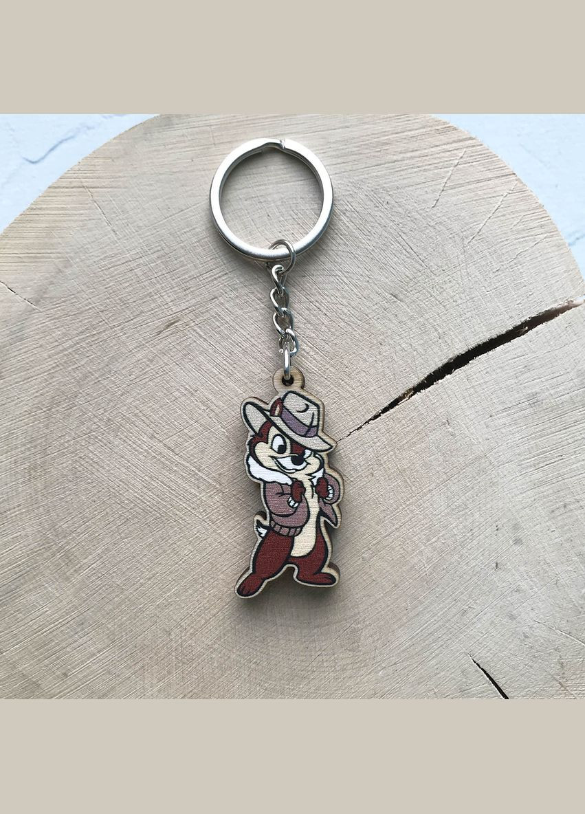 Дерев'яний брелок "Чіп Чіп і Дейл" Cozy-Up (293517276)