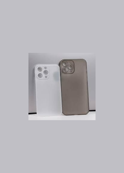 Ультратонкий чехол для iPhone 13 Pro полупрозрачный матовый пластик Ultimate Experience (330778141)